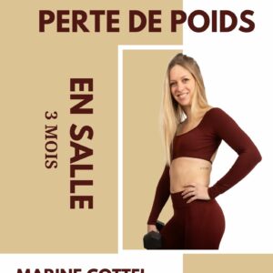 Programme Perte de poids pour la salle dec sport